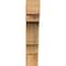 Ekena Millwork Balboa Block Rough Sawn Bracket, Western Red Cedar, 4"W x 16"D x 20"H BKT04X16X20BOA05RWR - alternate 2